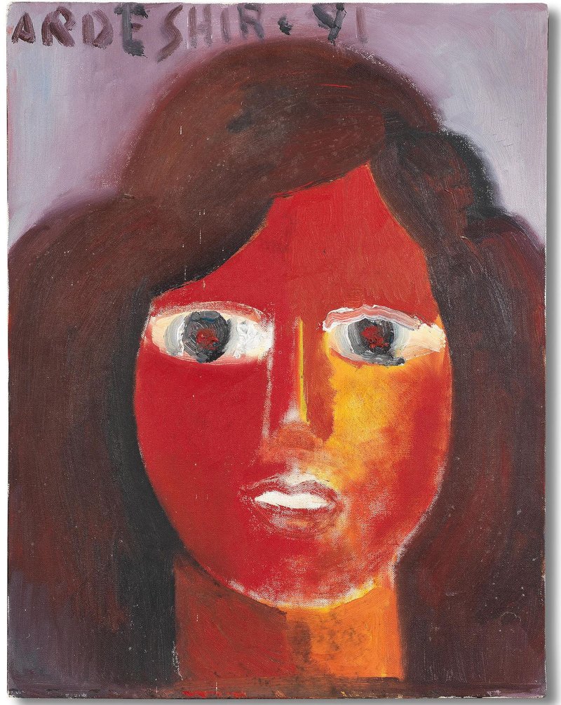 Ardeshir Mohassess, Red Face, 1991