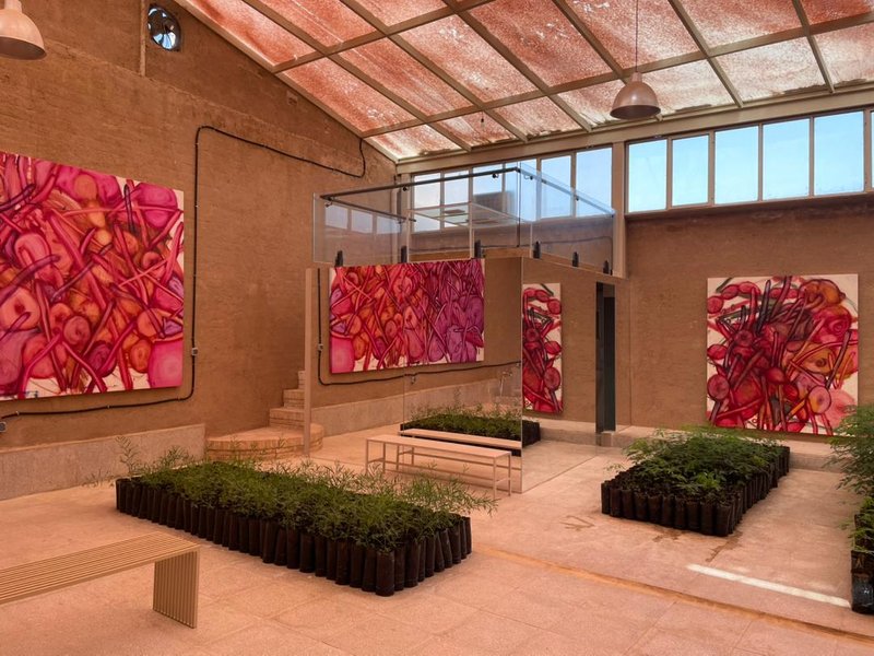 نمای چیدمان.