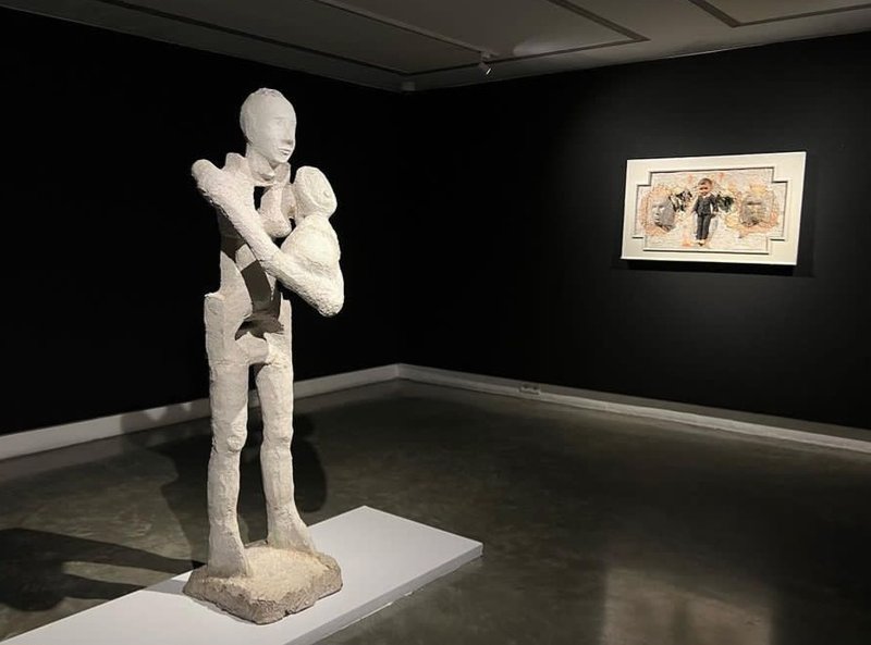A Review of the Sculptures by Mohammad Ali Baniasadi, installation view