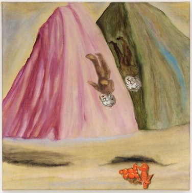Enzo Cucchi, Twinned, 2015