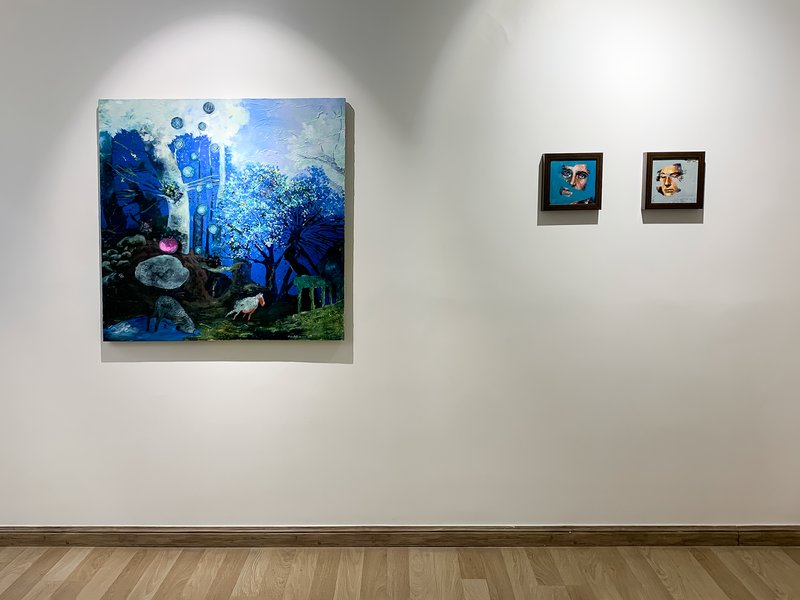 مار و انار، نمای چیدمان