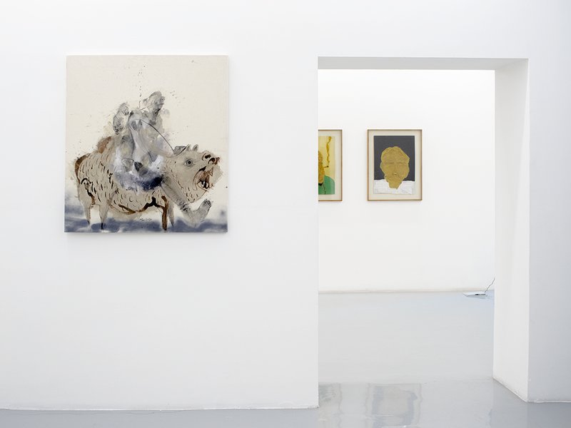 A Recycling of Shadows, installation view