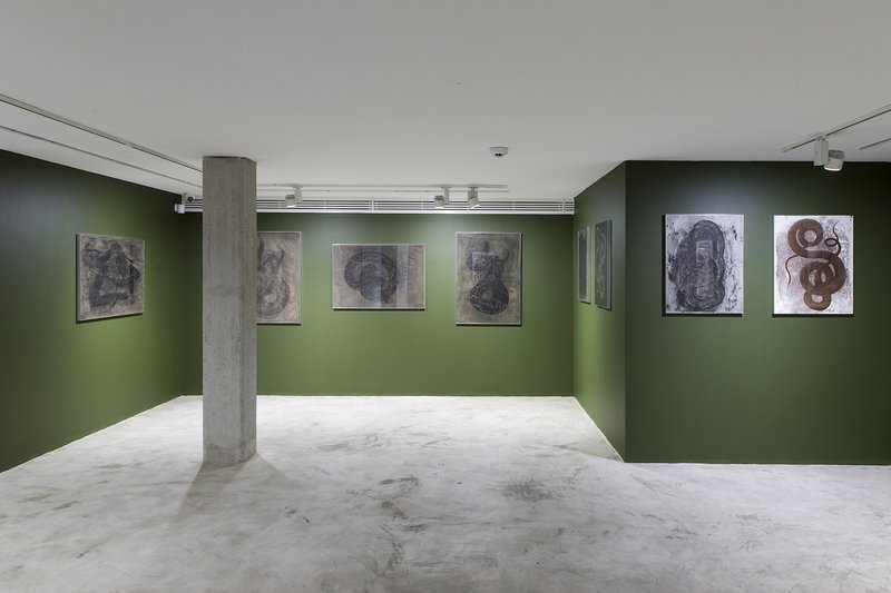 Palimpsest; Some untitled drawings, installation view