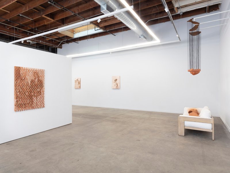 The Past Seeps Through the Present, installation view