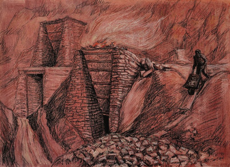 Samila Amirebrahimi, Gachsar Brick Kiln, 1989