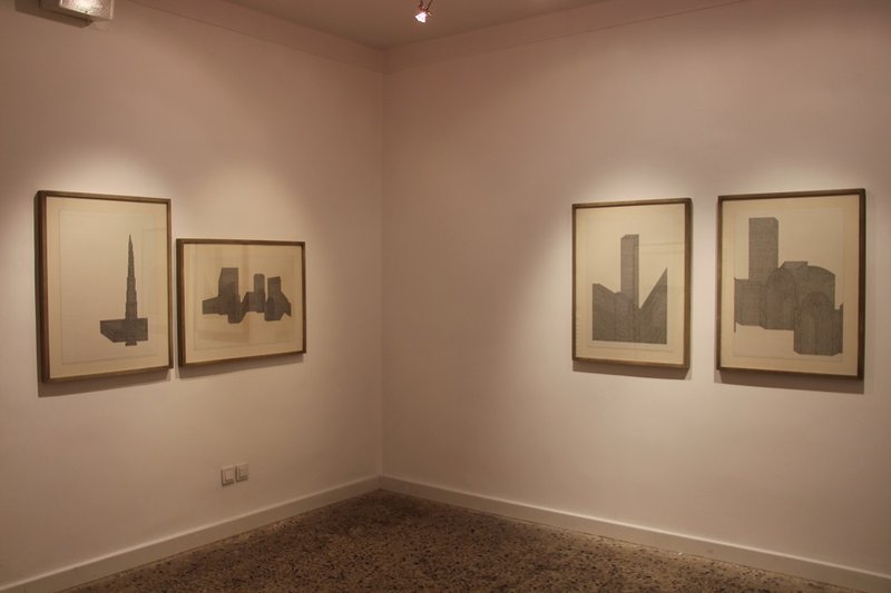 حیاط مرکزی، نمای چیدمان