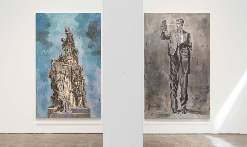 Fractures, installation view