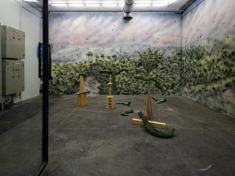 Wrinkles Wrapped in Years: Three Zones of Experience, installation view