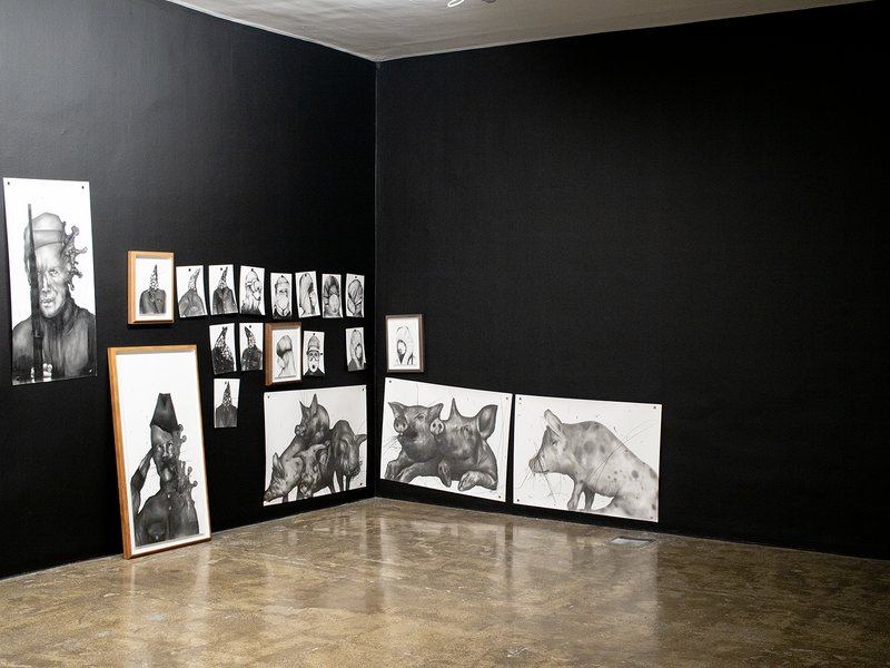 Cluster 5, installation view