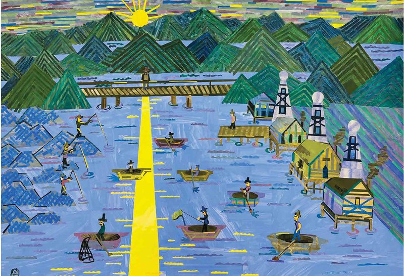 Sorahi Rafati, Fishing, 2022