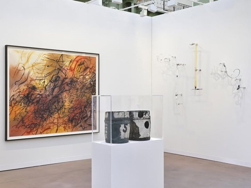 Installation view.
