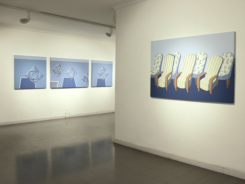 solo show - Mehdi Hosseini, Installation view.