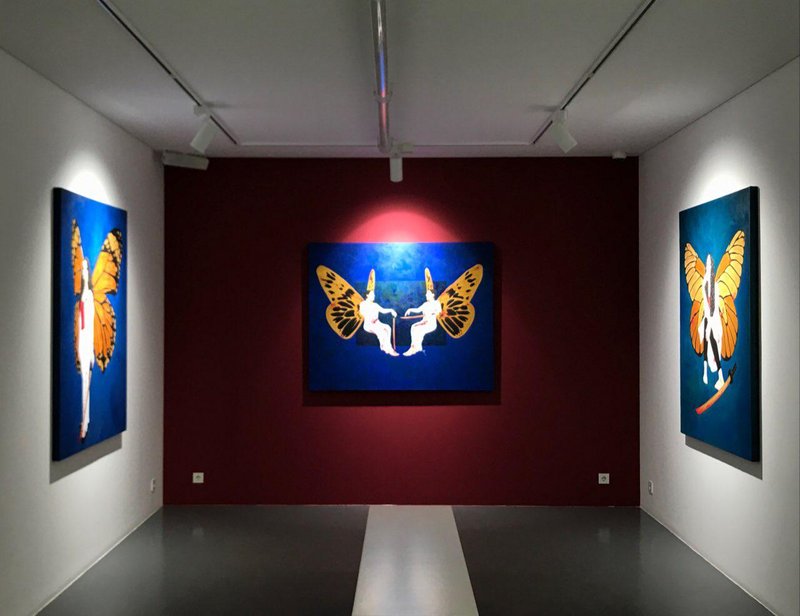 First Act, Second Act: Seppuku, The Edge of the Cloud, installation view