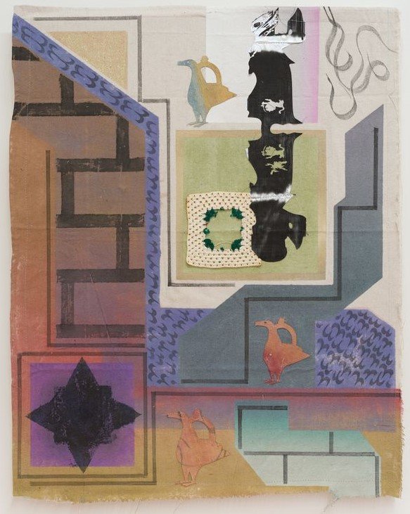Ali Kaeini, Canaries and Half Chandelier, 2024