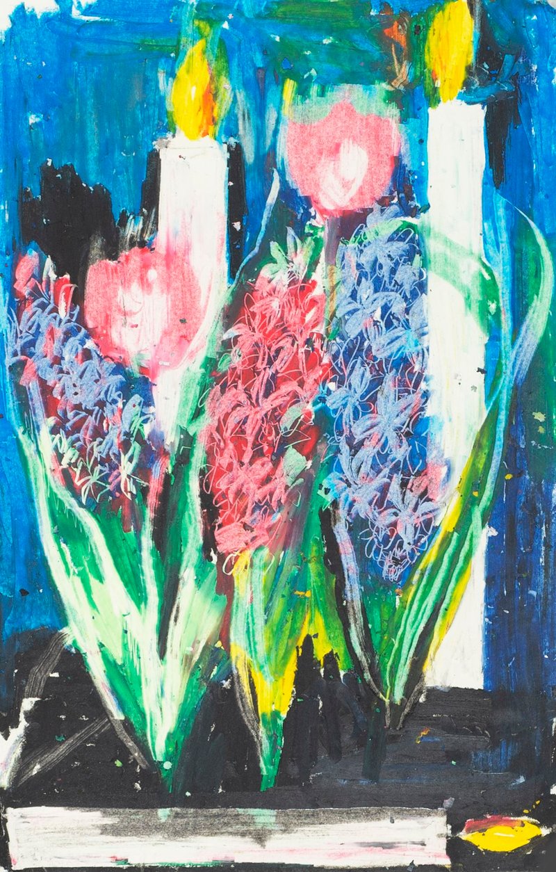 Maryam Amirvaghefi, Hot Hyacinths and Cool Candles, 2021