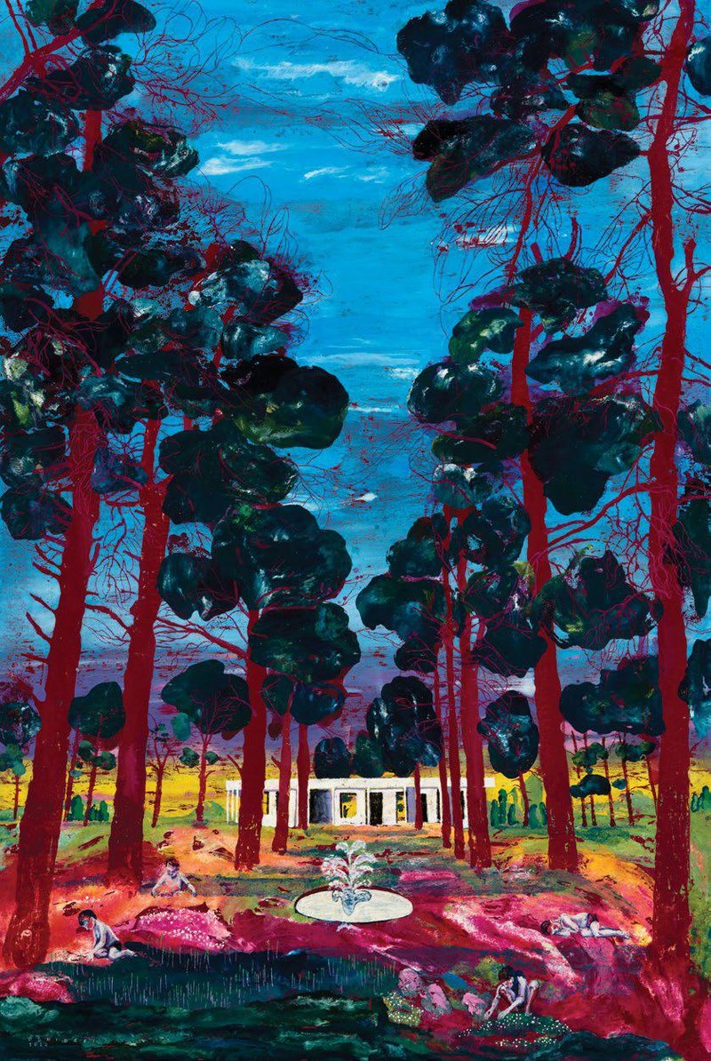 Pooneh Oshidari, Survivors and Parallel Pines , 2022