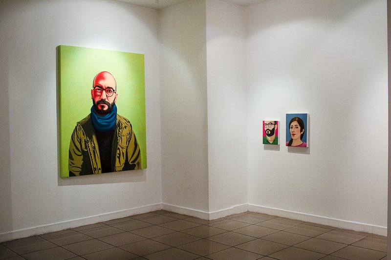 Cordon off (a place to be crowded out), installation view