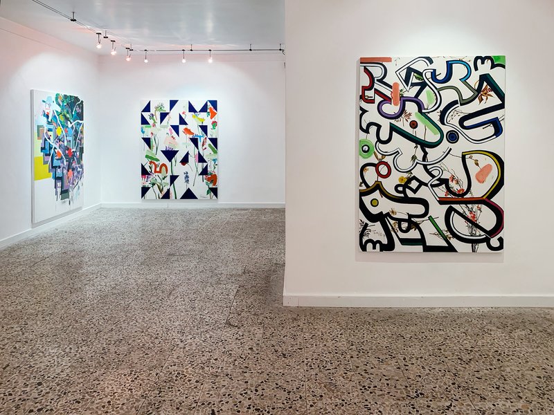Try to Be a Rainbow, installation view