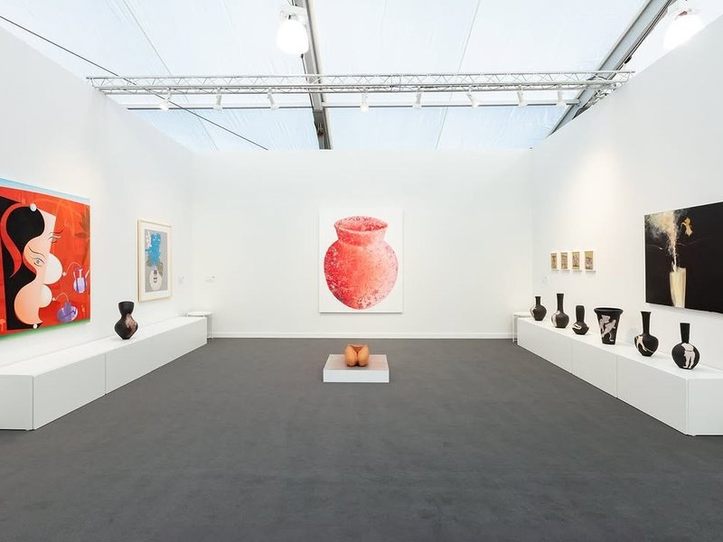 Installation view.