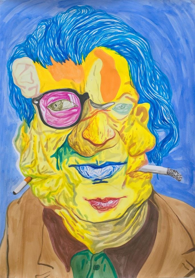 Parsa Mostaghim, Portrait of Morton Feldman, 2020