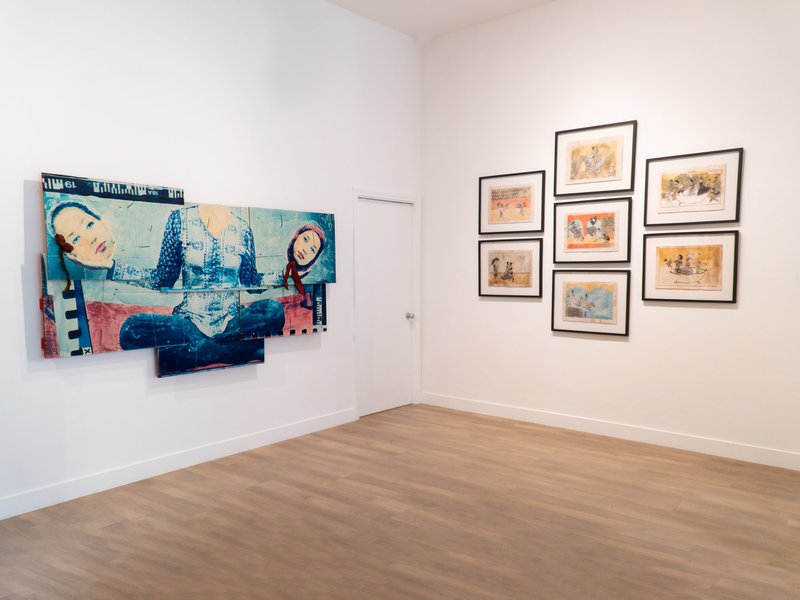 Inspired By Woman, Life, Freedom, installation view