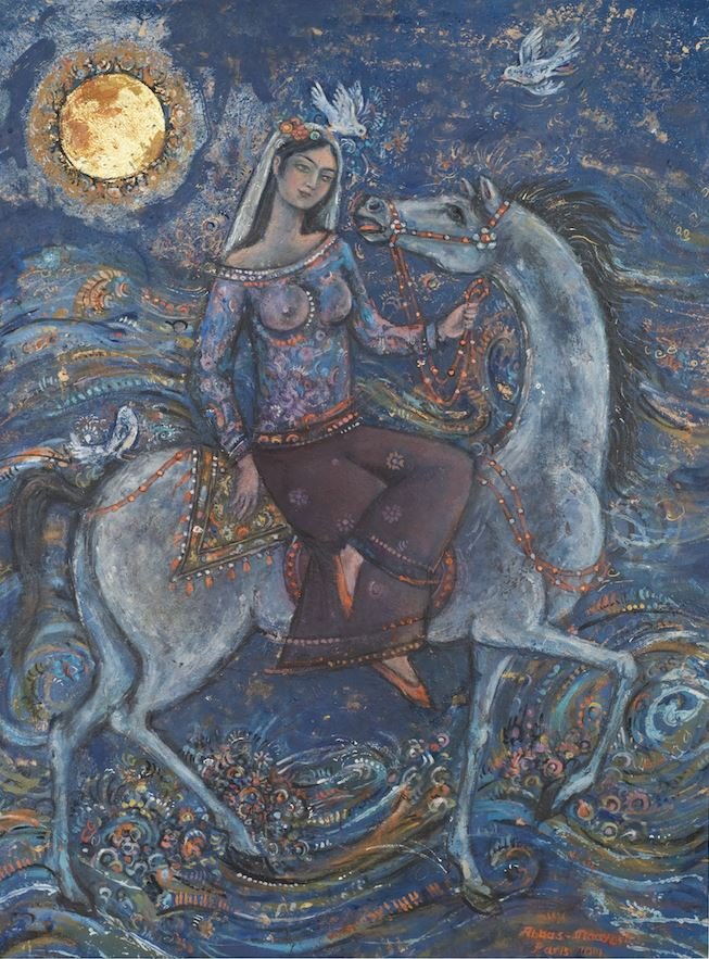 Abbas Moayeri, Night Traveler, 2014