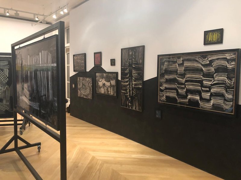 Dusted Waters, installation view