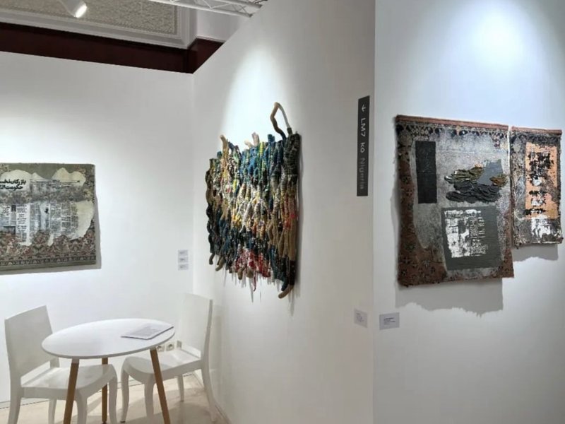 Installation view.