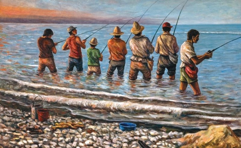 Samila Amirebrahimi, Fishing, 1988