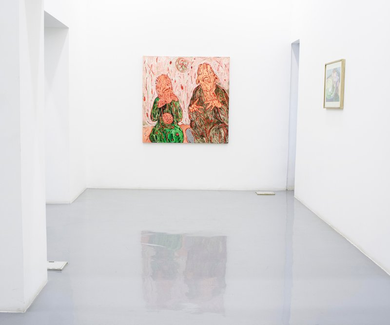 Mysteries of Food Items and People, installation view