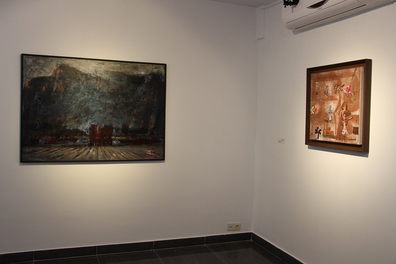 Beginning, installation view