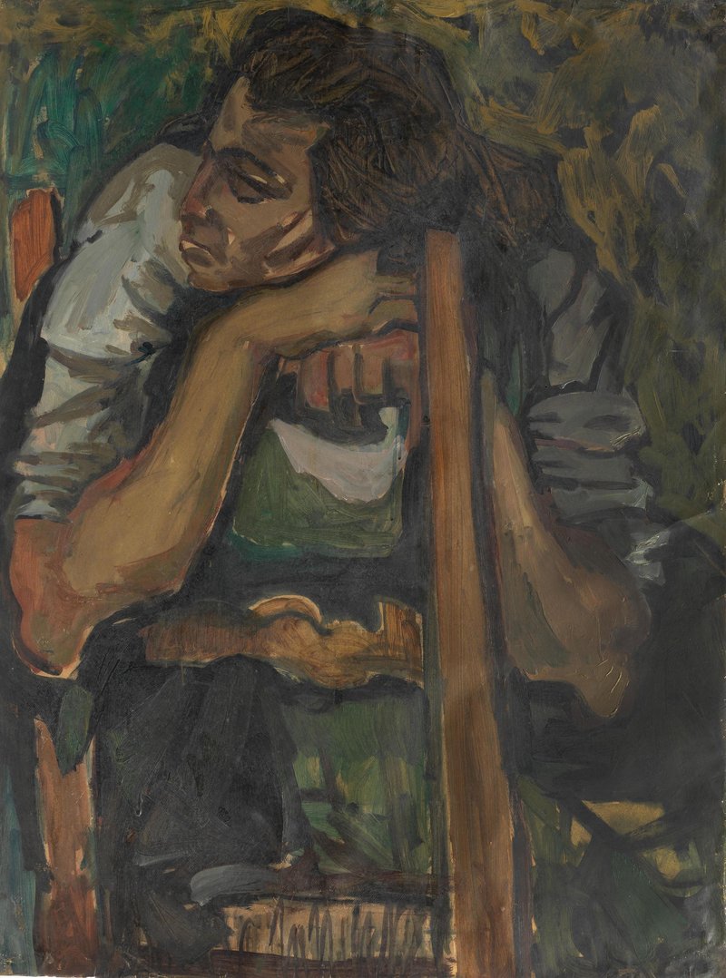 Marcos Grigorian, Seated Woman, 0