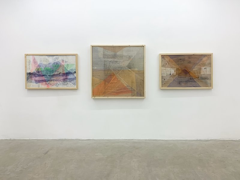 Rugged Land, installation view