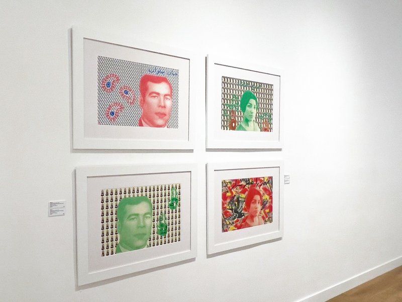 Holiday Hang, installation view