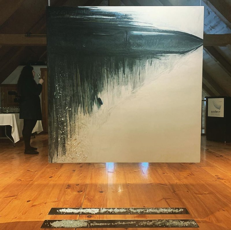 Water Memory , installation view