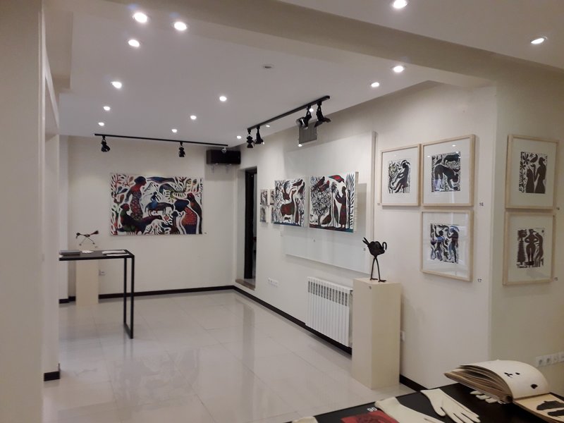 درخت هزار برگ ، نمای چیدمان
