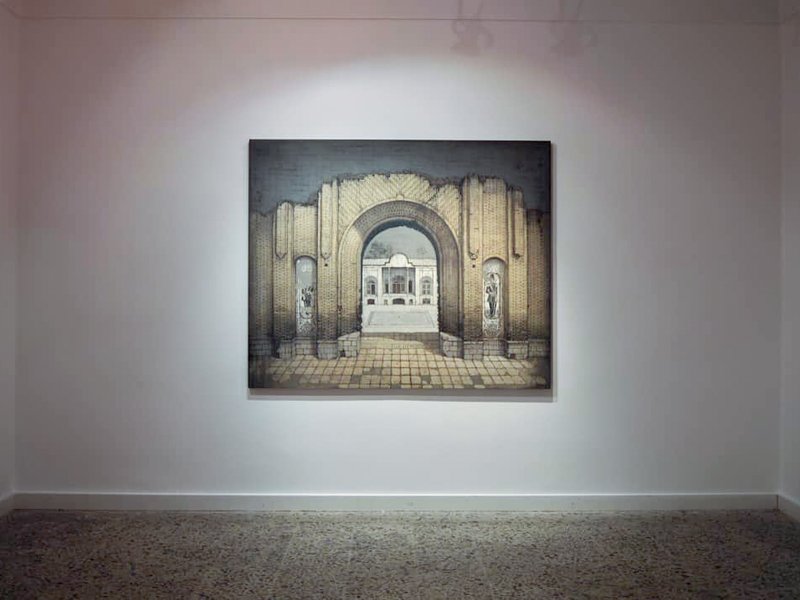آثار طاهر پورحیدری، نمای چیدمان