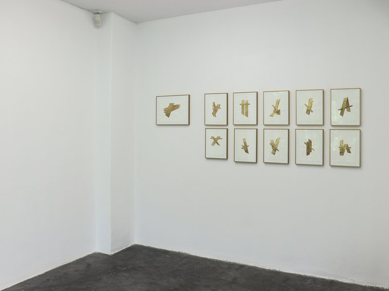The Falling with the Color of Pomegranates, installation view