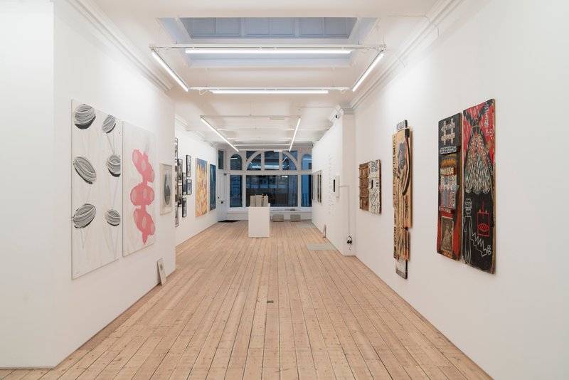 Uucharted Echoes, installation view