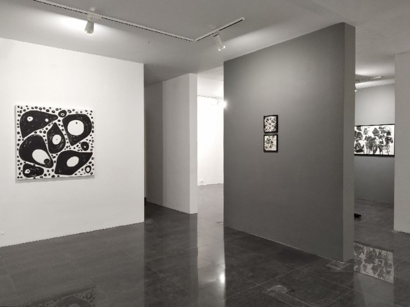 The Cave of gods, installation view