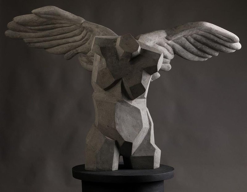Farzaneh Hosseini, Samothrace's Fall, 2024
