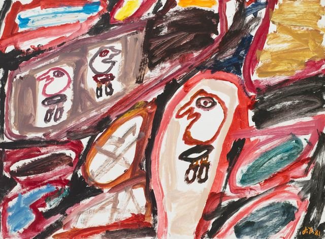 Jean Dubuffet, Untitled, 1981