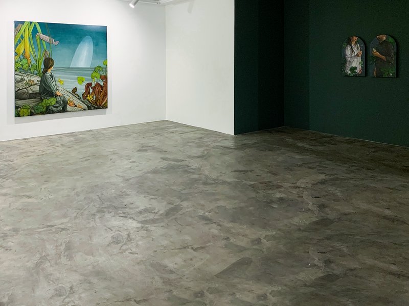 In-between, installation view