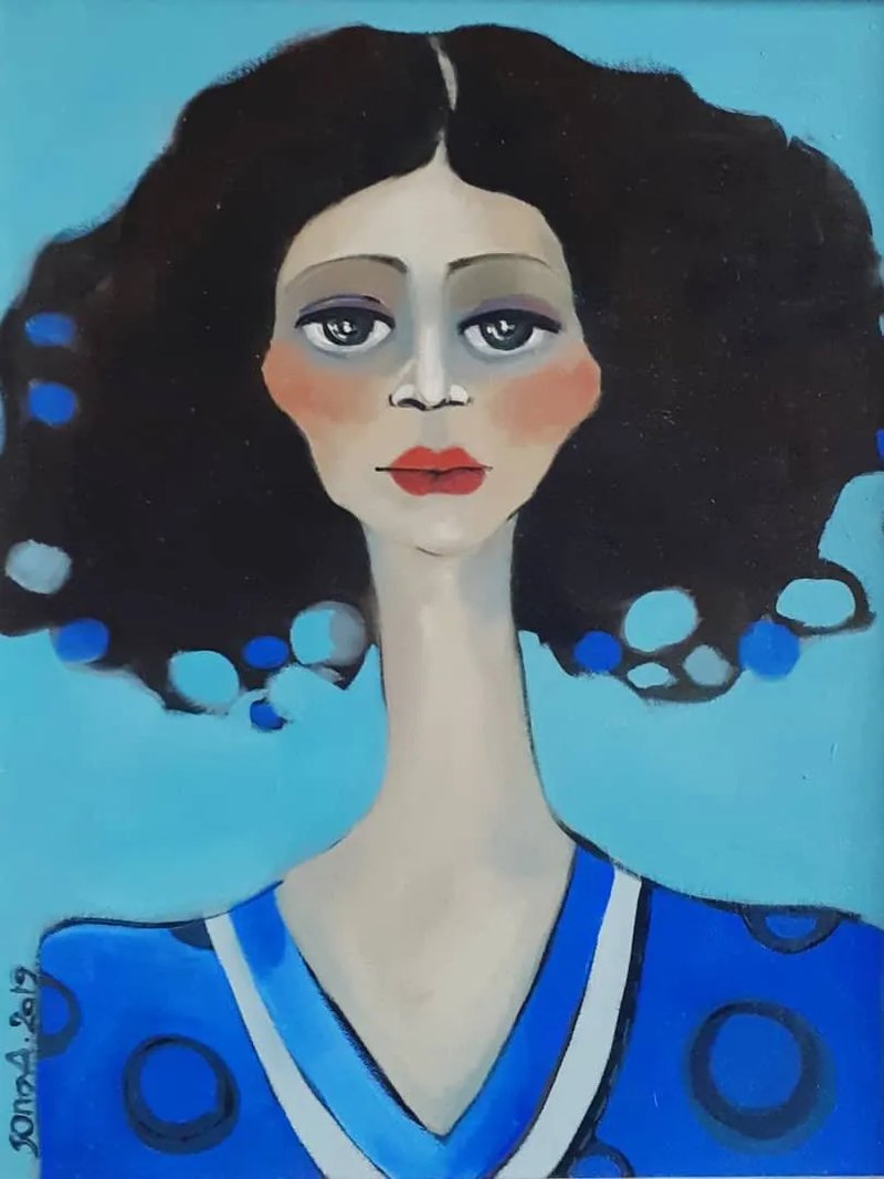 Sona Abdol Azimzadeh, Portrait, 2019