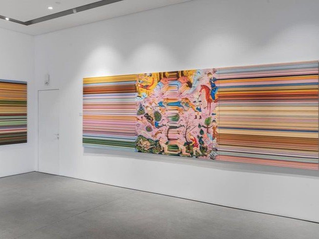 solo show - Arash Nazari, Installation view.