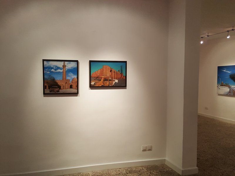 Goodbye Blue Sky, installation view