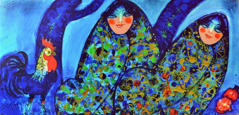 ناصر اویسی، خواهران و خروس
