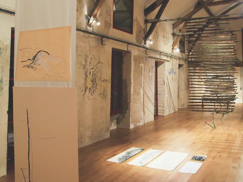 Lizieres space, installation view