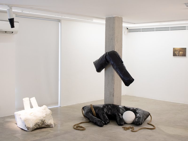 The Playground, Where Material and Intervention Meet, installation view