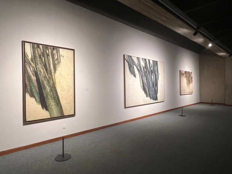 Above the Fields, Installation view.